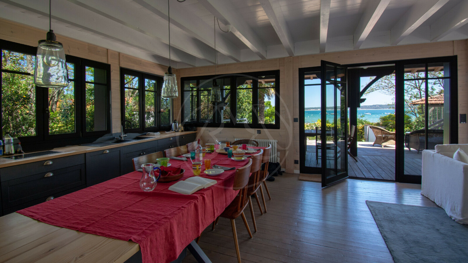 CAP FERRET, 44 Hectares, Villa PIBOLLE 1ere ligne, accès direct plage. Immo prestige CAP FERRET, 44 Hectares, Villa PIBOLLE 1ere ligne, accès direct plage. Immo prestige